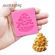 Sugarcraft Pine cones Silicone mold fondant mold cake decorating tools chocolate dessert decorators moulds D1188 2024 - buy cheap