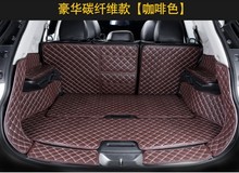 Car armrest box Back row anti kicking pad holster Artificial Leather For Nissan X-Trail X Trail T32 Rogue 2017 2024 - buy cheap