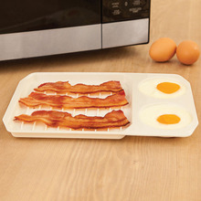 Microwave Bacon Cooker Tray Food Bacons Eggs Cooking Maker Pad Mat Kitchen Tools 2024 - buy cheap