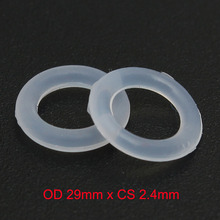 OD 29mm x CS 2.4mm silicone rubber seal o ring gasket 2024 - buy cheap