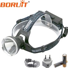 Boruit-faro led B10 con luz de larga distancia, recargable por USB, para caza, con cable de carga, 4400mAh, 18650 2024 - compra barato