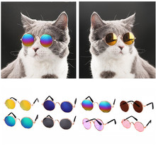 Модные кошачьи собачьи очки для домашних животных, мини-очки для защиты глаз, реквизит для фотографий домашних животных, игрушки для кошек, товары для домашних животных 2024 - купить недорого