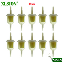 XLSION 10x Plastic Inline Universal Gas Fuel Filter For Tractor Mower Boat Bug ALL 6mm 8mm 1/4" 5/16" 2024 - buy cheap