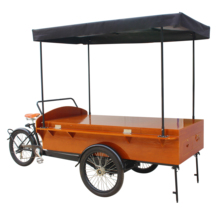 Trend Pedal Electric Mobile Food Cart Cargo Bike Coffee Fruit Beer Kiosk On The Street Adult Tricycle 2024 - buy cheap