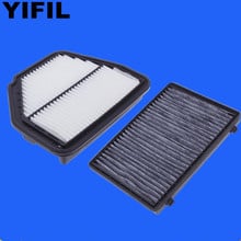 2PCS AIR FILTER + POLLEN FILTER(CABIN FILTER) 96628890 96440878 Kit For Chevrolet Captiva 2.4 3.2L 2006-2015,Opel Antara 2024 - buy cheap