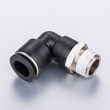 Tubo macho cotovelo pneumático com rosca 1/4-1/8 npt, encaixe pneumático 2024 - compre barato