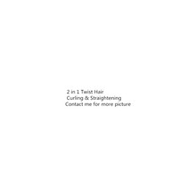 Professional 2 in 1 Hair Curling & Straightening Iron Hair Straightener Hair Curler Wet & Dry Flat Iron Hair Styler 2024 - buy cheap