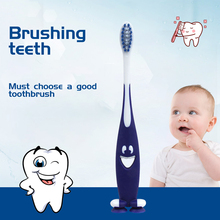 Cepillos de dientes para el cuidado de los dientes para niños, cepillo Dental de entrenamiento para bebés, cuidado bucal, limpieza de goma para recién nacidos, 3 uds. 2024 - compra barato