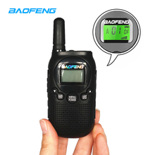 Baofeng-MINI walkie-talkie T6 FRS PMR para niños, Radio bidireccional de mano, BF-T6, Radio Ham, transceptor FM, Woki Toki BFT6 2024 - compra barato