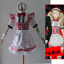 Persona 5 Anne Takamaki maid Cosplay Panther Costume Custom made 2024 - buy cheap