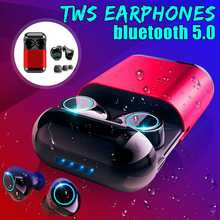 Bluetooth наушники TWS беспроводные Bluetooth наушники стерео спортивные наушники Bluetooth наушники с микрофоном зарядная коробка 2024 - купить недорого