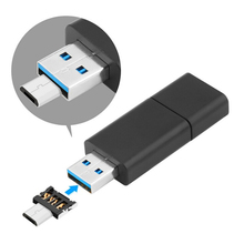 USB 3,1 Type-C разъем типа C папа к USB Женский OTG адаптер конвертер для планшет телефон Android флэш-накопитель U диск 2 шт 2024 - купить недорого