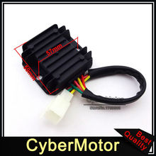 Motorcycle 4 Wire Male Plug Voltage Regulator Rectifier For ATV Quad 4 Wheeler GY6 Scooter Moped Dirt Pit Pro Trail Motor Bike 2024 - buy cheap