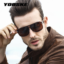 YOOSKE Classic HD Polarized Sunglasses Men 2020 Driving Brand Design Sun Glasses Man Mirror Retro High Quality Sunglass Goggles 2024 - buy cheap