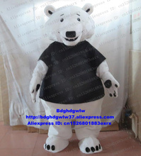 White Sea Bear Polar Bear Mascot Costume Adult Cartoon Character Outfit Marketplace Hypermarket Comedy Performance zx1112 2024 - buy cheap