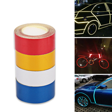 Car reflective Strip 2cm*5m Reflective Tape Sheeting Film Automotive Body Motorcycle Decoration Auto Motorcycle Body Decoration 2024 - buy cheap