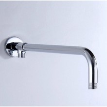 40CM Square Copper Shower Arm kit For Shower Head Holder Wall Mounted Chrome Plated Shower Bar Rod in Bathroom 2024 - buy cheap