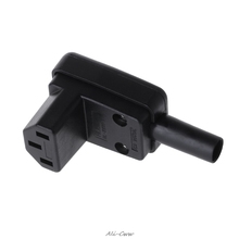 1pcs 90 Degree Angled IEC 320 C13 Female Plug AC 10A  250V Power Cord Cable Connector 2024 - buy cheap