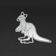 YINISE 349 Kangaroo Metal Cutting Dies For Scrapbooking Stencils DIY Album Cards Decoration Embossing Folder Die Cuts CUTTER 2024 - buy cheap