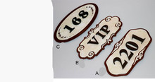 1pcs Gate Number Custom-made Apartment Villa door plates Any Letters, Symbols, House, Hotel 2024 - buy cheap