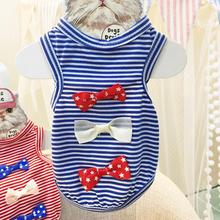 Pet Puppy Summer Vest Small Dog Cat Dogs Clothing Cotton T Shirt Apparel Clothes Dog Shirt Dog Supplies 2024 - buy cheap