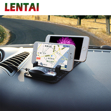 LENTAI 1Set Car parking card Phone stand Auto Non-slip mat For Volvo XC60 Hyundai i30 Camry Lexus Honda Jazz Suzuki Swift SX4 2024 - buy cheap