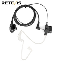 VOX-auricular de vigilancia acústica, tubo de aire de 2 cables, 2,5mm, para Motorola T Series Retevis RT45, Radio bidireccional, Walkie Talkie 2024 - compra barato