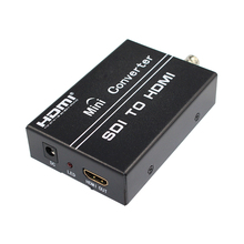 Mini convertidor SDI y HDMI a HDMI, resolución de hasta 1080P, compatible con convertir señales SDI y HDMI a señales HDMI 2024 - compra barato