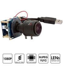 2.0megapixel MJPEG 30fps/60fps/120fps video security usb camera full hd 1080p usb camera module with 2.8-12mm varifocal lens 2024 - buy cheap