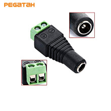 2/5/10PCS male DC Power Jack & Plug Screw-on Wire Connector for cctv camera 2024 - buy cheap