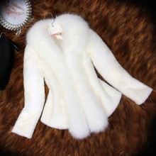 Elegant Faux Fur Coat Women Mink Fur Coat Warm Long Sleeve Female Outerwear Autumn Winter Coat Jacket Hairy Overcoat 2024 - buy cheap