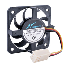 North and South Bridge Radiator Fan 40mm fan 4010 40x40x10mm 3-wire 3pin 12V 0.10A Heatsink Fan 2024 - buy cheap