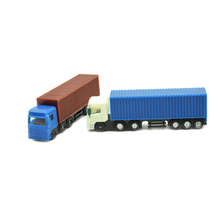 Model Architectural Container truck Bus Car Trailer for model building N Scale Train Layout 2024 - buy cheap