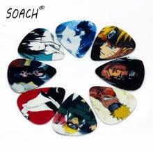 SOACH-púas de guitarra de 50 UDS y 0,46mm, púas de dos lados, pendientes de púas de anime japonés, accesorios para guitarra, ukelele bajo 2024 - compra barato