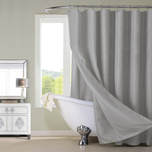 Cortina de chuveiro dot lattice de poliéster à prova d' água banheiro mofo cortina de banheiro com ganchos decoração da casa 180cm 2024 - compre barato