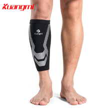 Kuangmi 1PCS Shin Guard Calf Support Compression Soccer Running Leg Sleeve Men Women Football Basketball Legwarmers Pain Relief 2024 - buy cheap