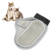 New arrival mesh grooming groomer dog hair cleaning brush comb massage bath glove tools pet accessories products for dogs cat 2024 - buy cheap