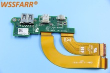 Для Dell Venue 11 Pro 7140 Micro USB зарядный порт Mini HDMI JCT2 USB плата с кабелем 2024 - купить недорого