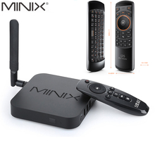 Minix-mini hub de mídia i25 64-bit, android 2gb/16gb, versão russa, processador oito núcleos, com entrada por voz e mouse aéreo 2024 - compre barato