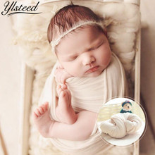 Одеяло для новорожденных Ylsteed, эластичный аксессуар для фотосъемки, пеленальный, для новорожденных 2024 - купить недорого