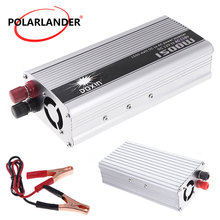 12V DC to AC 110V Car Auto Power Inverter Converter Adapter 1500W USB Free Shipping Modified Sine Wave 2024 - buy cheap