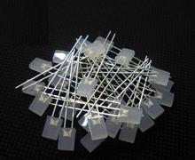 1000pcs/lot  2 * 5 * 7MM green light mist misty green 2X5X7 square cube use LED light emitting diode 2024 - buy cheap