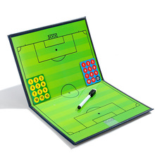 Tática de couro portátil de alta qualidade com caneta magnética e peças de xadrez para futebol, esportes ao ar livre 2024 - compre barato