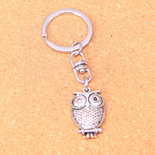 20Pcs owl standing branch Keychain Novelty Gadget Trinket Souvenir Christmas Gift Keychain Drop Shipping 2024 - buy cheap