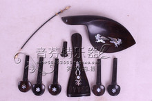 Violin accessories 5 string quality ebons inlaying shell rebec column tailpiece 2024 - buy cheap