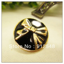 23mm,10pcs/lot,alloy metal button in gold&Black color,classic fashion Art buttons, garment accessories,JX019 2024 - buy cheap