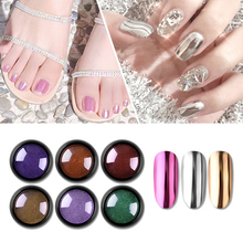 Nail Mirror Glitter Powder Metallic Color Nail Art UV Gel Polishing Chrome Flakes Pigment Dust Decorations Manicure 2024 - buy cheap