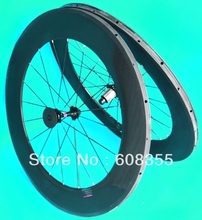 3K Full Carbon Road Bike 700C Tubular Wheelset  Wheel RIM 88mm ,HUB 2024 - buy cheap