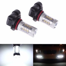 2Pcs 6000K OsramCree Chips White 9006/HB4 Fog Driving Bulbs Daytime Running Light Fog Lamp DRL No Error Resistor 2024 - buy cheap