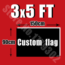 Design Custom Flag 150X90cm 3x5FT 100D Polyester All Logo Any Colors Banner Fans Sport  Flags 2024 - buy cheap